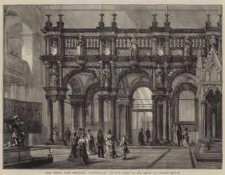 Rood Screen from Bois-le-Duc Cathedral, in the New Court of the Kensington Museum